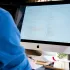 Man working on computer